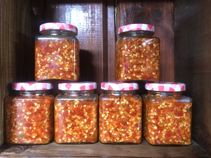 Pâte de piments rouges (pot de 110g)
