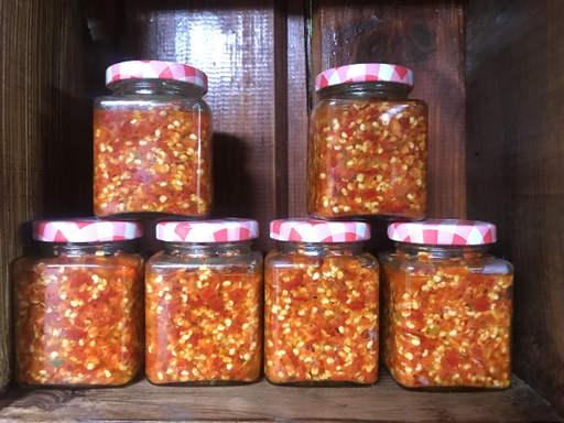 Pâte de piments rouges (pot de 110g)